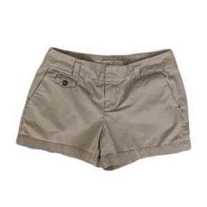 ANN TAYLOR LOFT KHAKI SHORTS WOMENS SIZE 2